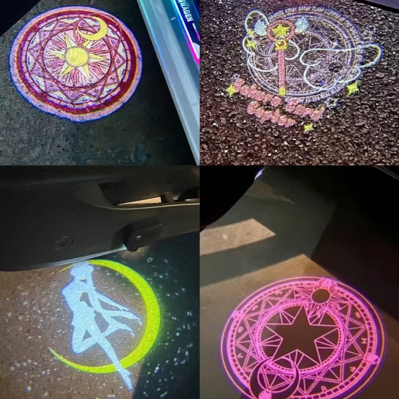 Car Accessories To Buy - 세일러문 애니메이션 자동차 웰컴 라이트 프로젝터