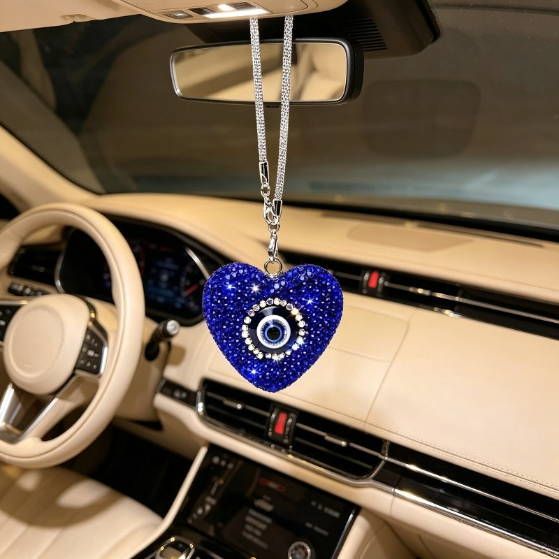 Car Accessories Evil Eye - 차량용 펜던트, 독창적인 다이아몬드 장식의 악마의
