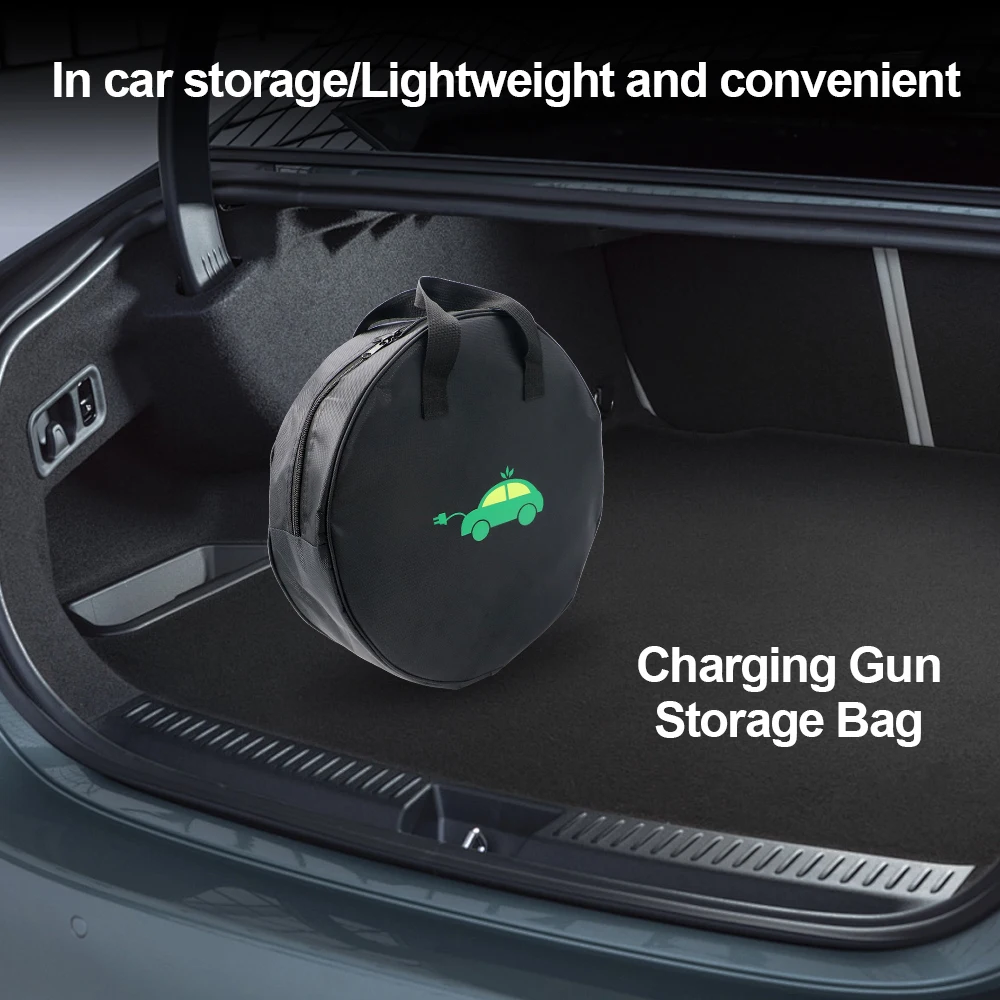 Car Cable Organizer - 내구성이 뛰어난 원형 자동차 충전 케이블