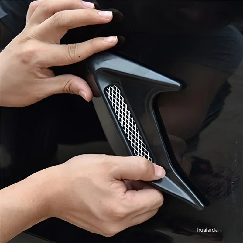 Car Accessories Nz - 유니버설 자동차 샤크길 펜더 측면/후드 에어