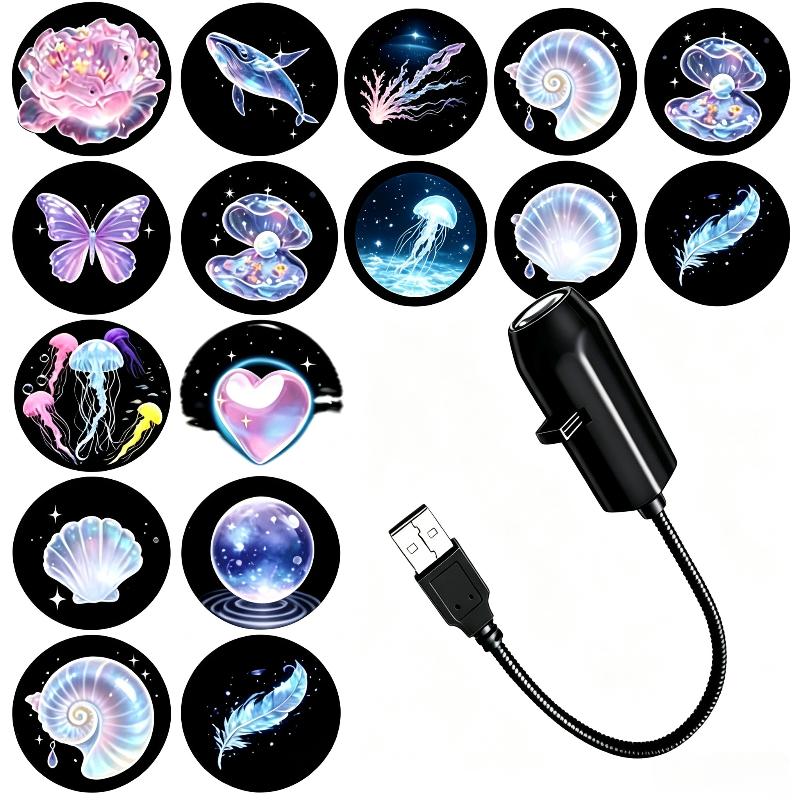 Car Accessories Bangkok - 조절 가능한 USB 오션 시리즈 프로젝터