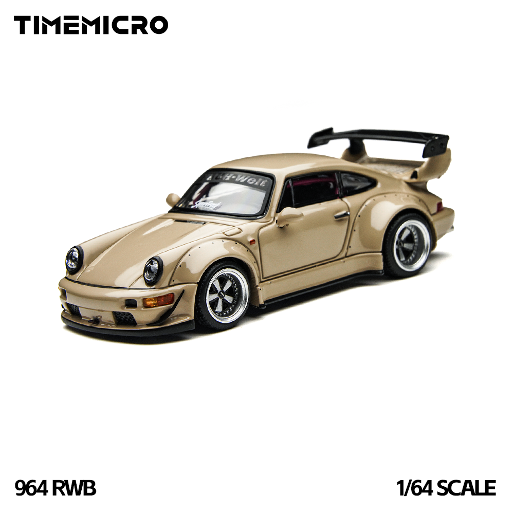 Car Accessories To Buy - 타임마이크로1:64 RWB 964 베이지색 기프트 박스
