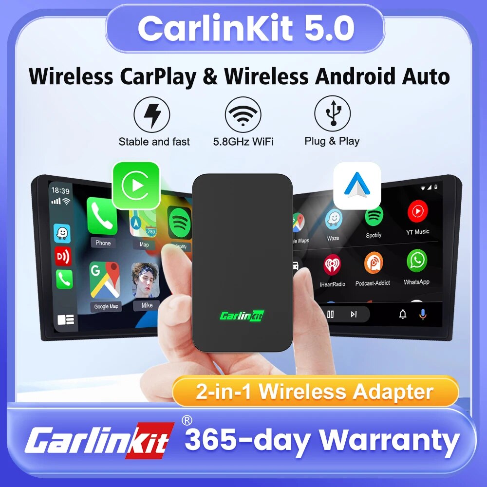 Car Accessories Youtube - CarlinKit 5.0&Mini5 Pro 무선 카플레이 안드로이드