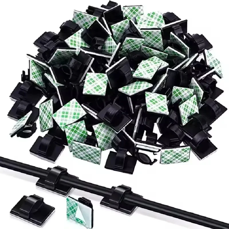 접착식 차량용 케이블 충전선 고정 클립, 전선 정리 클 - Car Cable Organizer 리뷰 및 가격