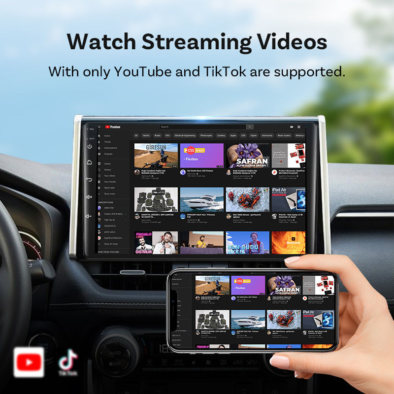 오토캐스트 미니 에어 무선 카플레이 안드로이드 오토 에 - Car Accessories Youtube 리뷰 및 가격