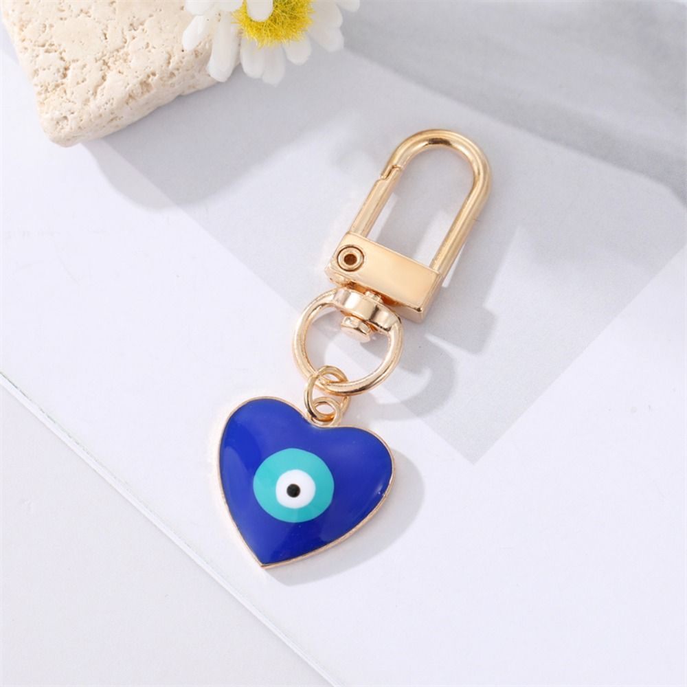 열쇠고리 홀더 장식품 자동차 액세서리 가방 펜던트 블루 - Car Accessories Evil Eye 리뷰 및 가격
