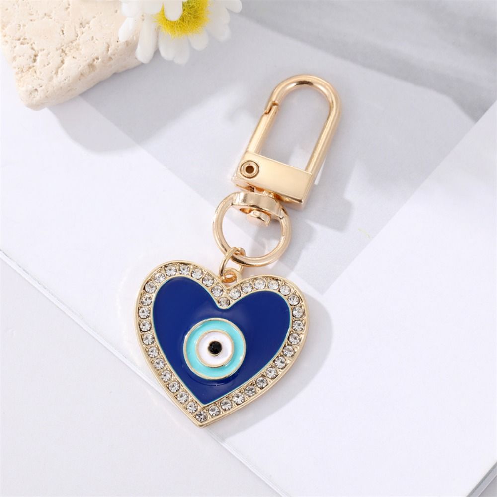 열쇠고리 홀더 장식품 자동차 액세서리 가방 펜던트 블루 - Car Accessories Evil Eye 리뷰 및 가격