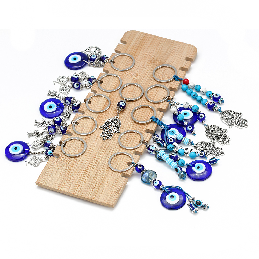 행운의 눈 나무 파티마 Hamsa 손 악마의 눈 펜던트 - Car Accessories Evil Eye 리뷰 및 가격