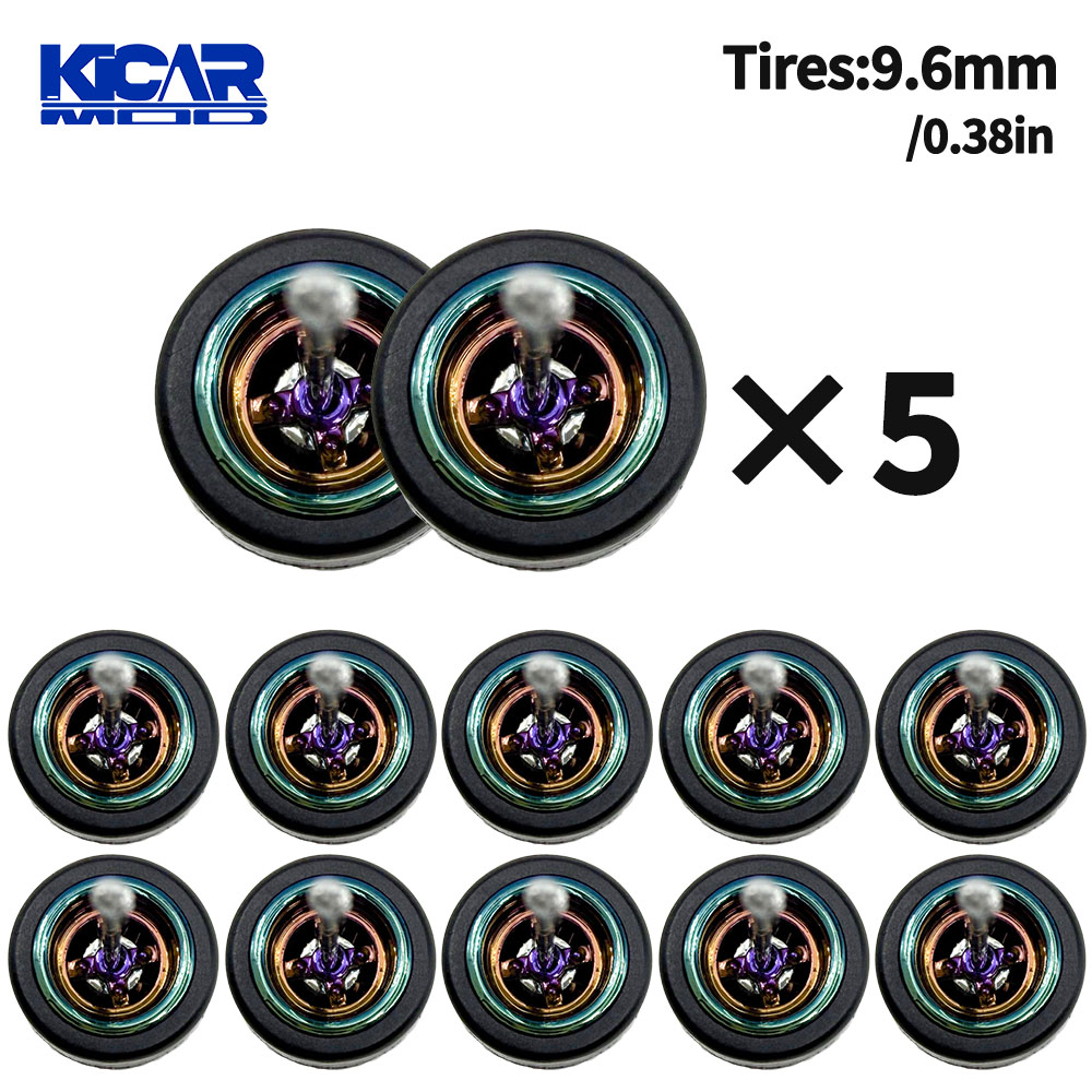 1/64 모델 탈착식 고무 슬릭 타이어 ABS 휠 Q카 - Car Accessories To Buy 리뷰 및 가격