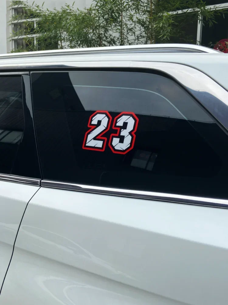 자동차 스티커 레이싱 넘버 1 2 3 4 5 6 7 8 - Car Accessories Racing 리뷰 및 가격