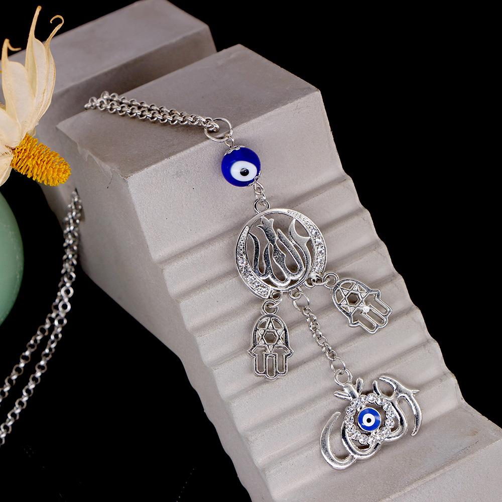 자동차 인테리어 이슬람 무슬림 알라 함사 핸드 오브 파 - Car Accessories Evil Eye 리뷰 및 가격