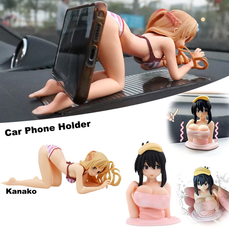 애니메이션 자동차 전화 홀더 에어 벤트 클립 비키니 토 - Car Accessories Bangkok 리뷰 및 가격