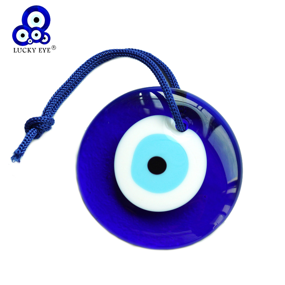 행운의 눈 유리 블루 터키어 악마의 눈 펜던트 벽 매달 - Car Accessories Evil Eye 리뷰 및 가격