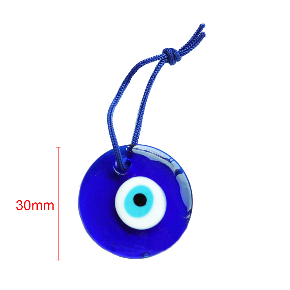 행운의 눈 유리 블루 터키어 악마의 눈 펜던트 벽 매달 - Car Accessories Evil Eye 리뷰 및 가격