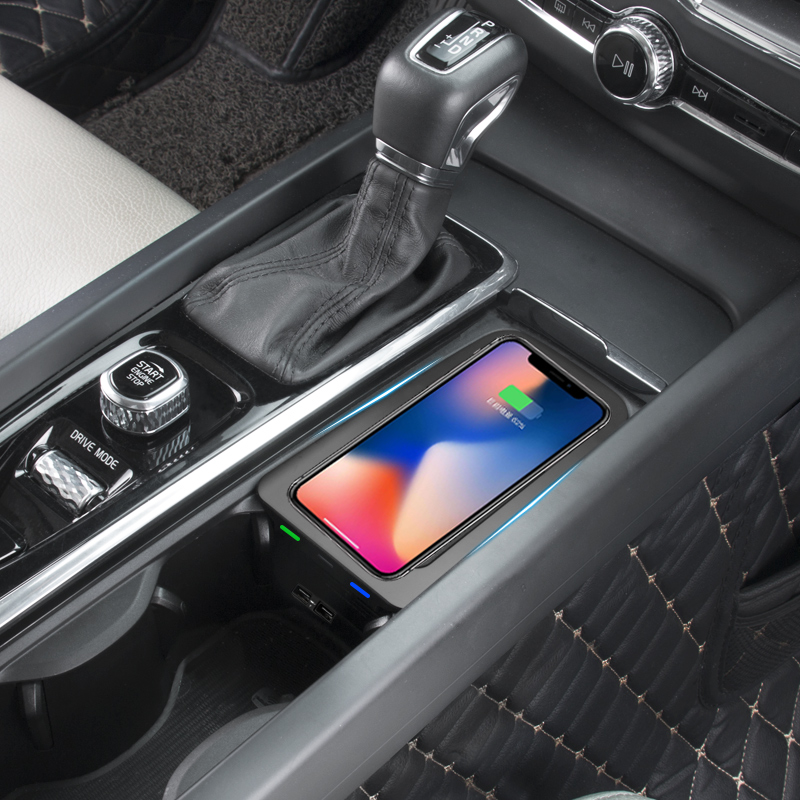 볼보 XC90 용 차량용 무선 충전기 새로운 XC60  - Volvo Car Accessories Xc60 리뷰 및 가격
