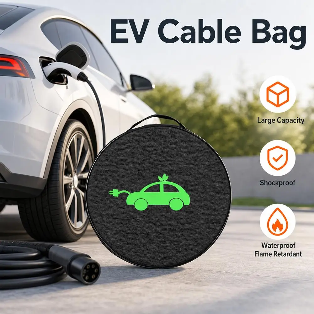 새로운 자동차 충전기 보관 가방 자동차 보관 가방 점퍼 - Car Cable Organizer 리뷰 및 가격