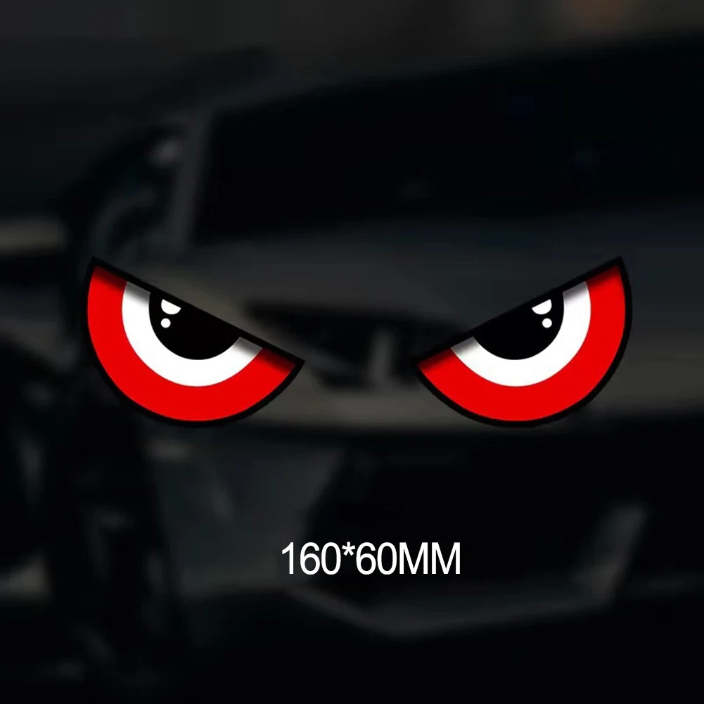 1Pc 반사 악마의 눈 자동차 스티커 방수 비닐 오토바 - Car Accessories Evil Eye 리뷰 및 가격