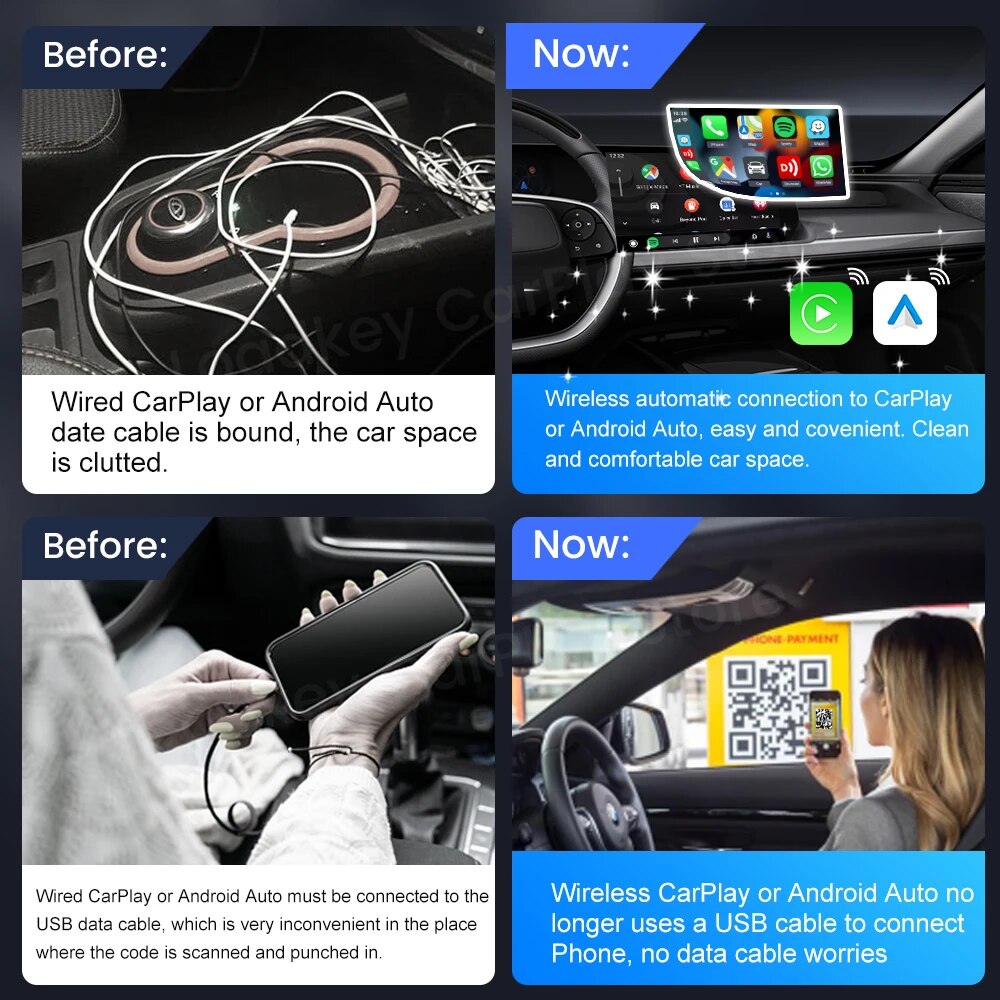 CarlinKit 5.0&Mini5 Pro 무선 카플레 - Car Accessories Youtube 리뷰 및 가격