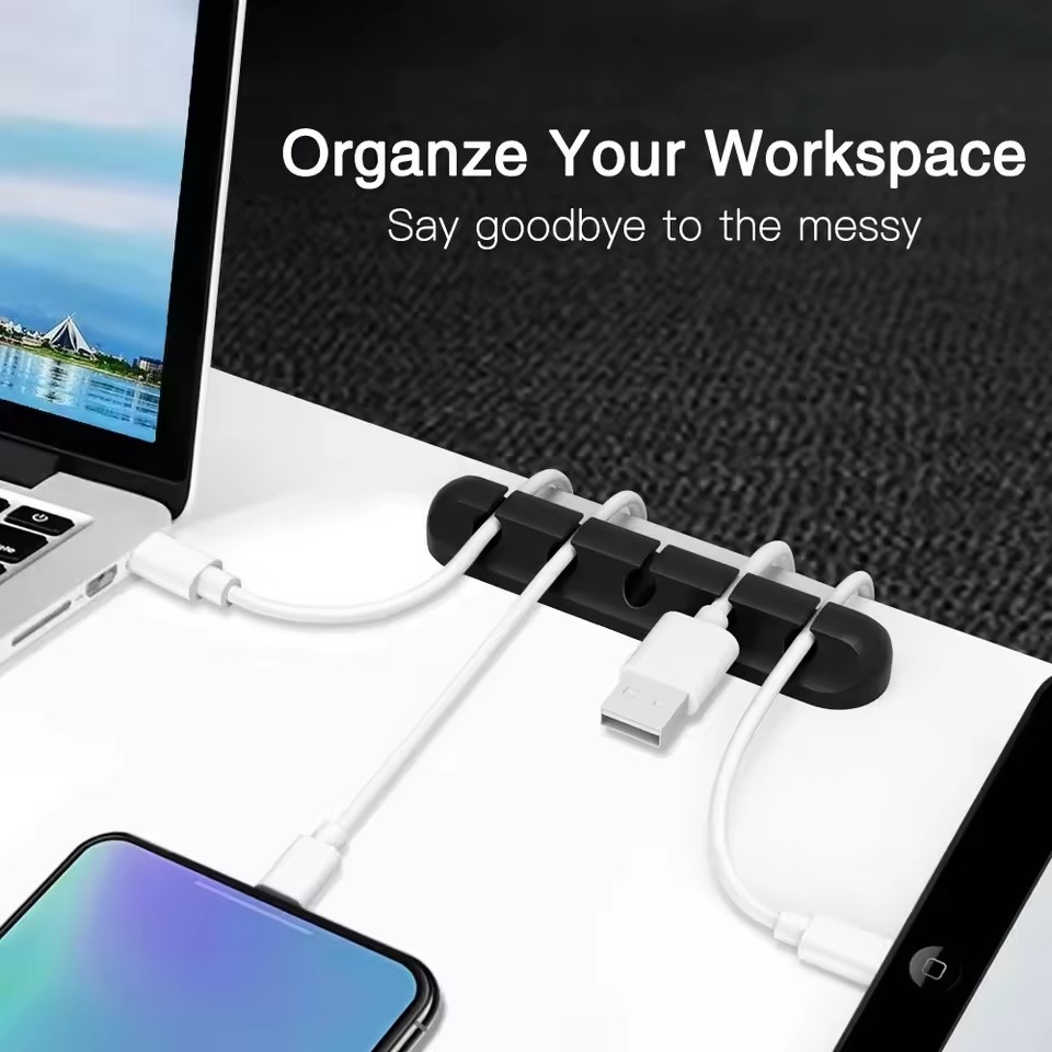 케이블 코드 와이어 정리기 실리콘 USB 케이블 와인더 - Car Cable Organizer 리뷰 및 가격