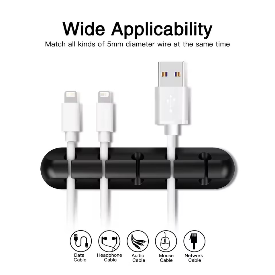 케이블 코드 와이어 정리기 실리콘 USB 케이블 와인더 - Car Cable Organizer 리뷰 및 가격